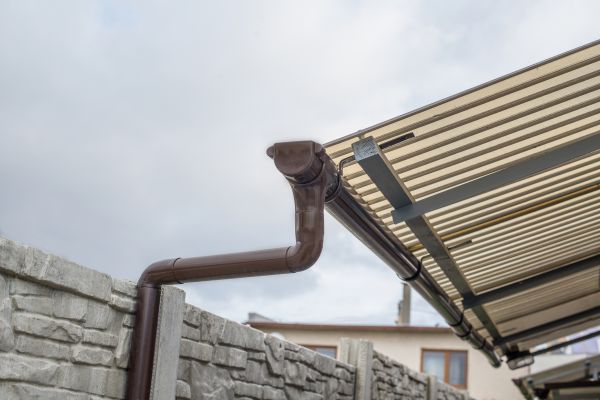 Plastic Downspout Installation